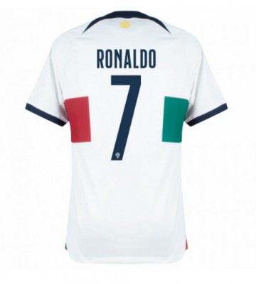 Maillot de foot le Portugal Cristiano Ronaldo #7 Extérieur Monde 2022 Manches Courte